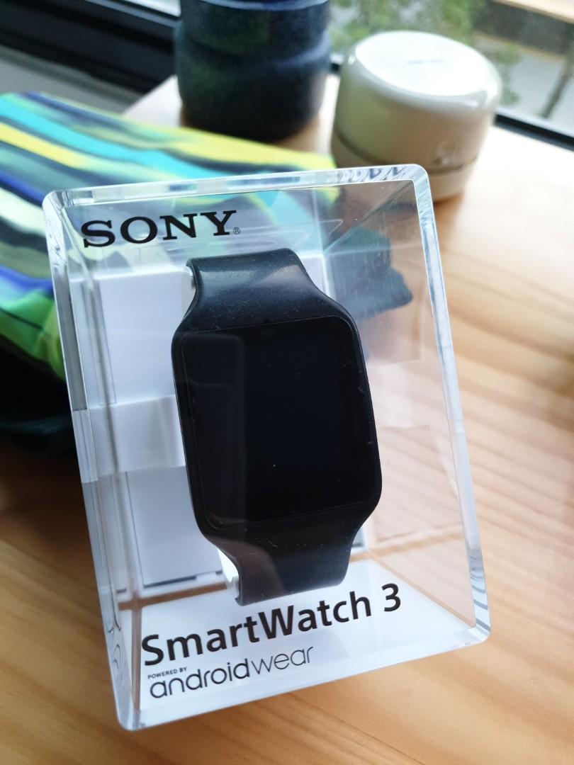 Sony smartwatch 3 - working, Mobile Phones \u0026 Gadgets, Wearables \u0026 Smart  Watches on Carousell
