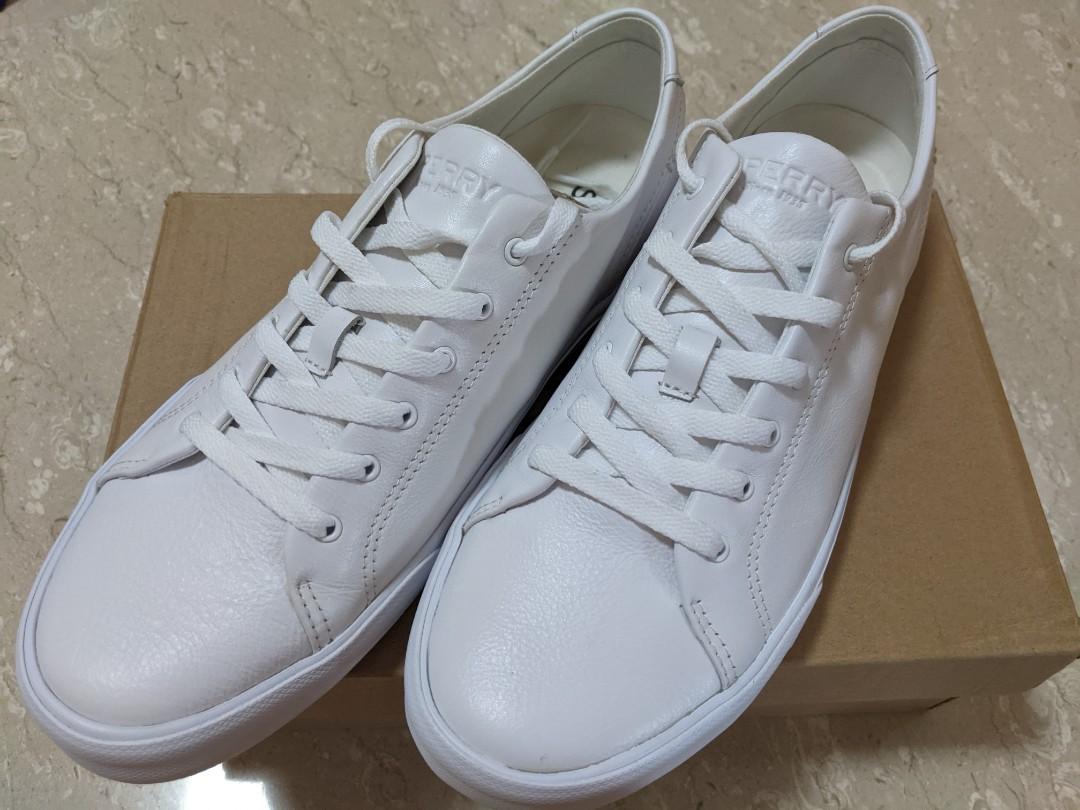 Sperry top striper leather
