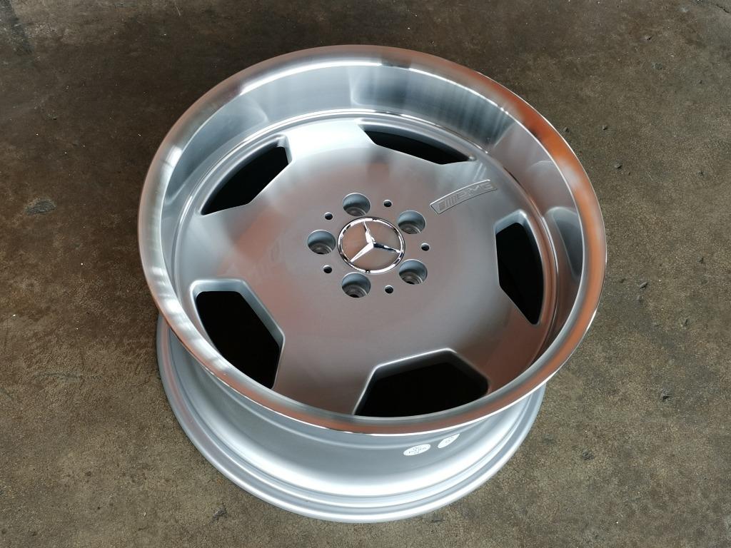 SPORT RIM 18 INCH MERCEDES BENZ AMG W210 W211 W123 W124 W212 C-CLASS  E-LCASS, Auto Accessories on Carousell