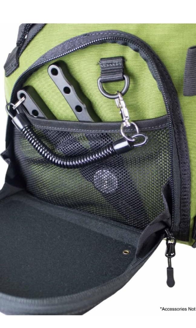 Stohlquist Fisherman Fishing Kayak Life Jacket Olive Green, Sports Equipment, Sports & Games