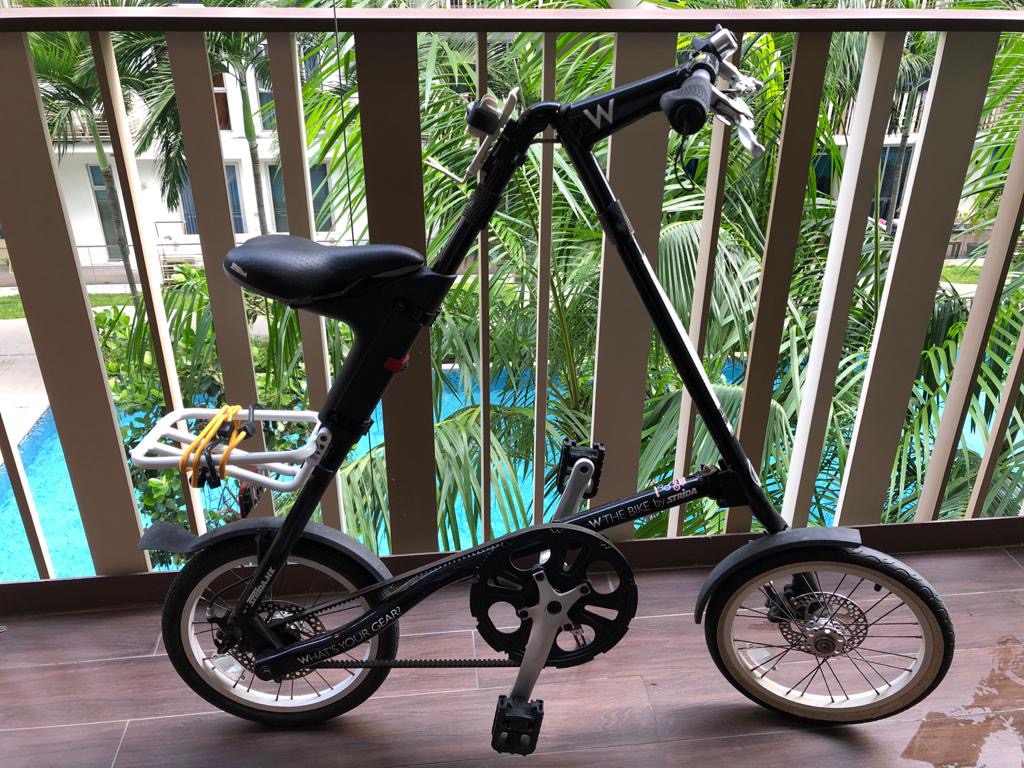 Strida LT with standing rack, Sports Equipment, Bicycles Parts