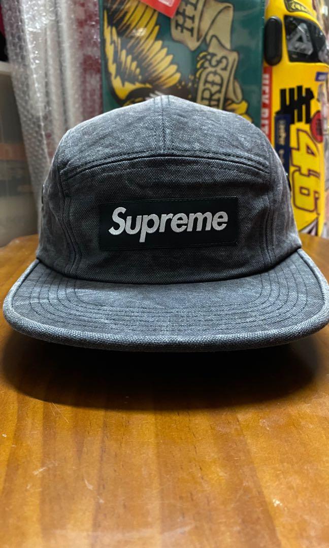 SUPREME Washed Canvas Camp Cap Olive