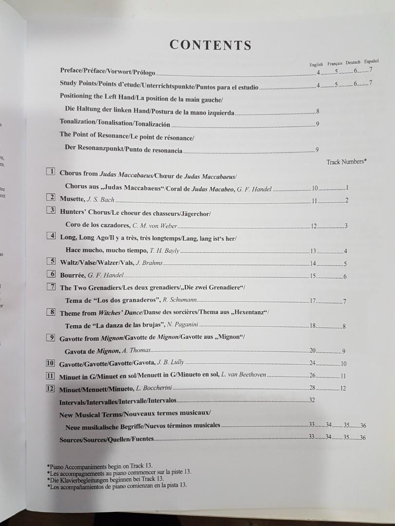 Suzuki violin book 2 with cd, Hobbies & Toys, Books & Magazines ...