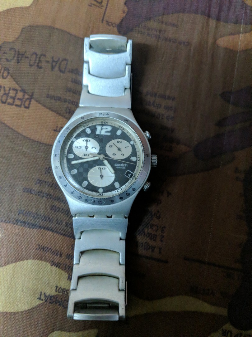 Swatch irony on sale aluminium