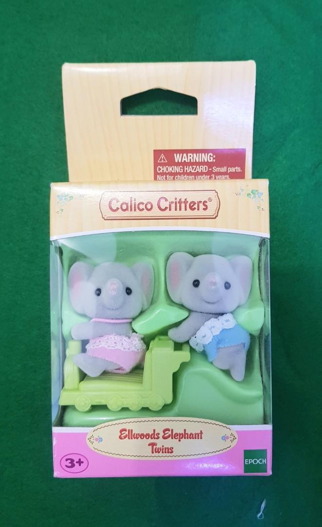 Calico critters store elephant twins