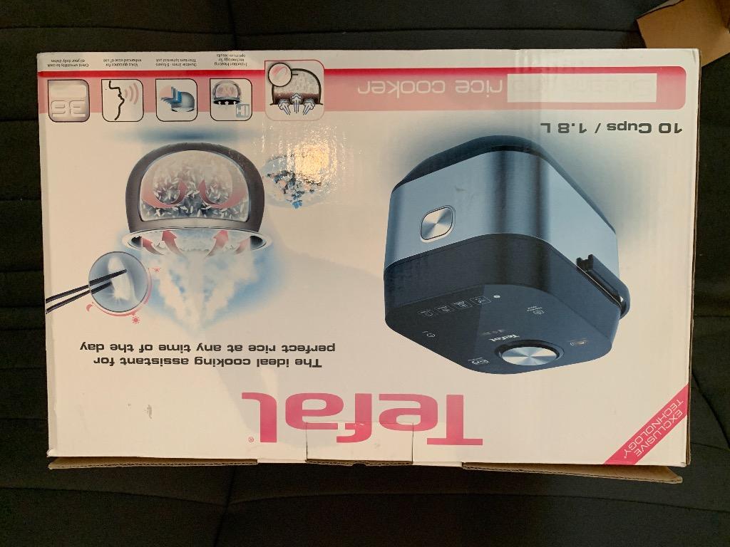 TEFAL RK820 STEAM PRO INDUCTION SPHERICAL POT RICE COOKER 1.8L, TV