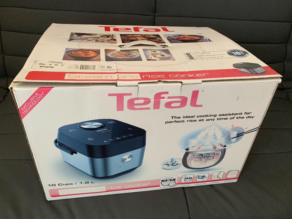 TEFAL RK820 STEAM PRO INDUCTION SPHERICAL POT RICE COOKER 1.8L, TV