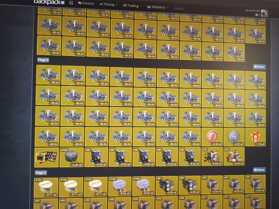 Tf2 backpack keys, earbuds, Video Gaming, Gaming Accessories, Game Gift