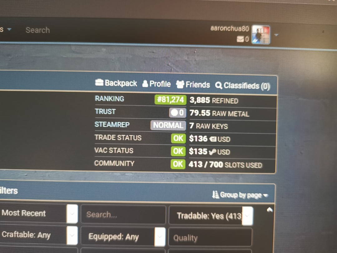 Tf2 backpack keys, earbuds, Video Gaming, Gaming Accessories, Game Gift