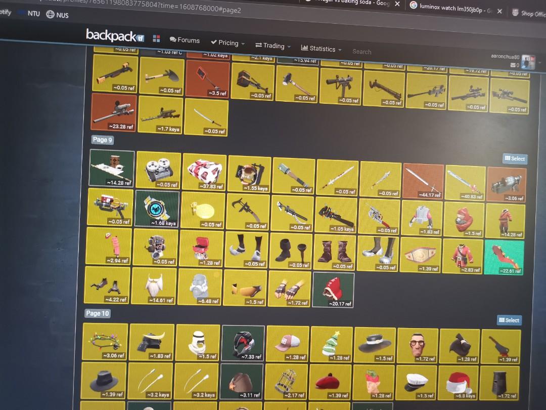 Tf2 backpack keys, earbuds, Video Gaming, Gaming Accessories, Game Gift Cards & Accounts on