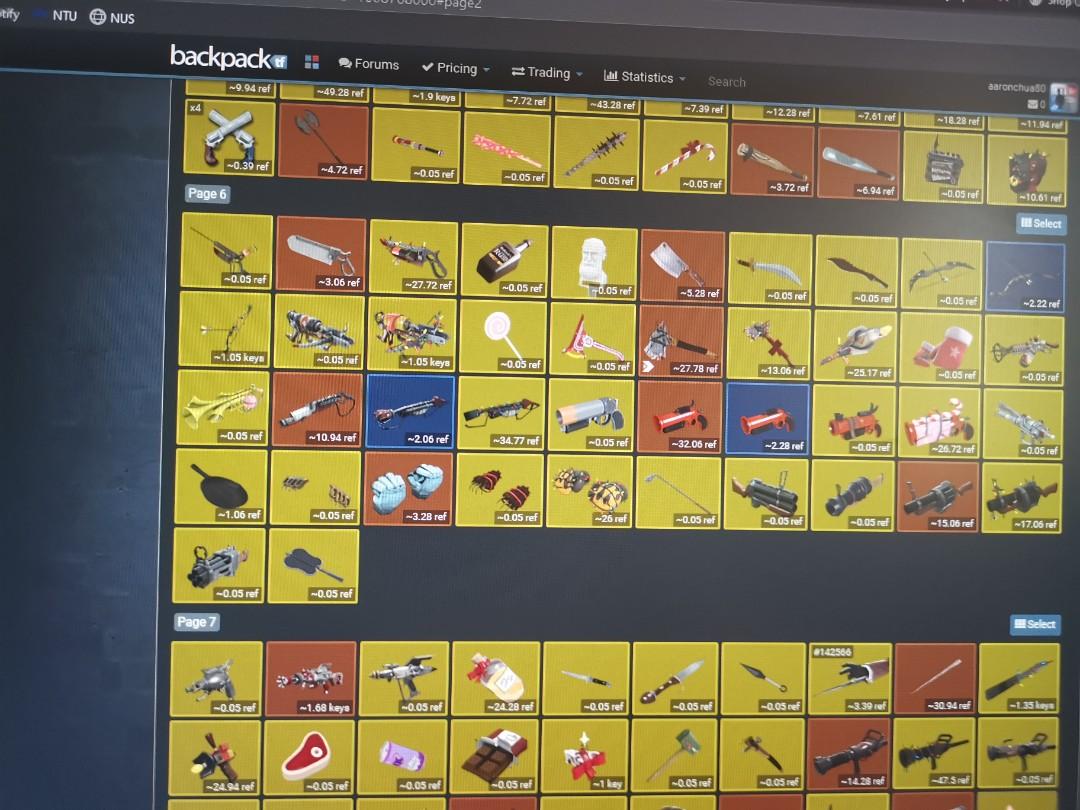 Tf2 backpack keys, earbuds, Video Gaming, Gaming Accessories, Game Gift