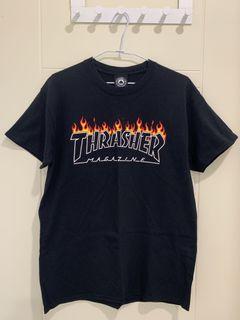 美國購入Thrasher 短袖/T-shirt 黑色/潮牌短袖上衣 #含運