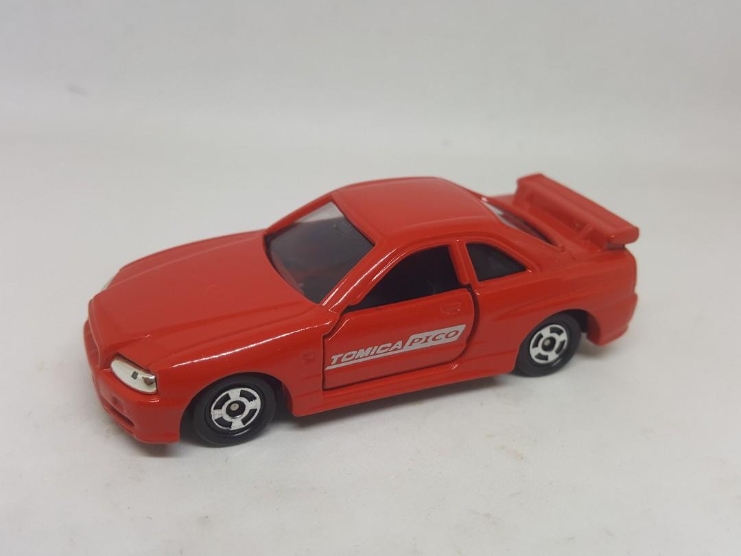 Tomica Skyline R34 Gtr Pico 興趣及遊戲 玩具 遊戲類 Carousell