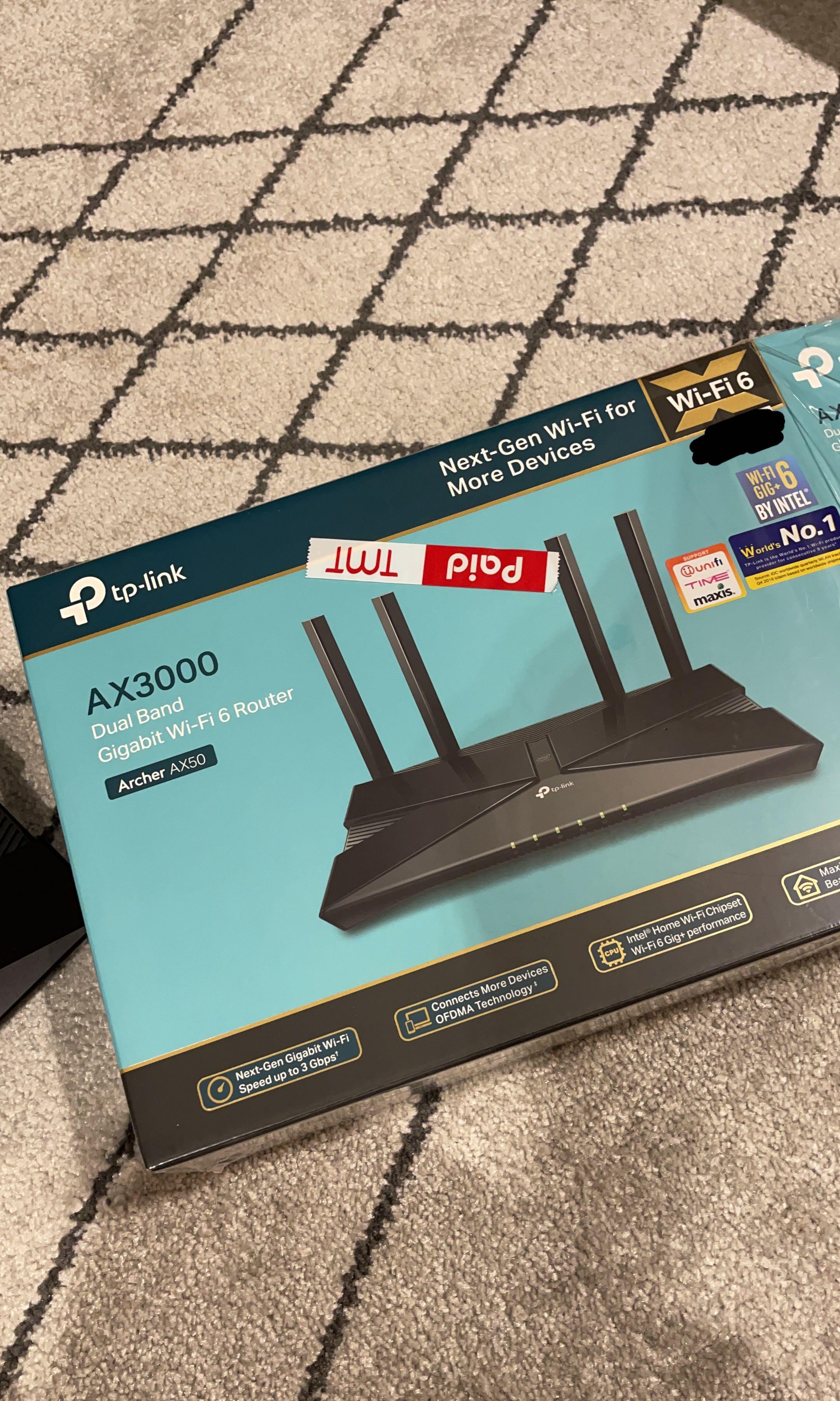 TP-Link Archer AX50 - AX3000 Dual Band Gigabit Wi-Fi 6 Router, Computers &  Tech, Parts & Accessories, Networking on Carousell
