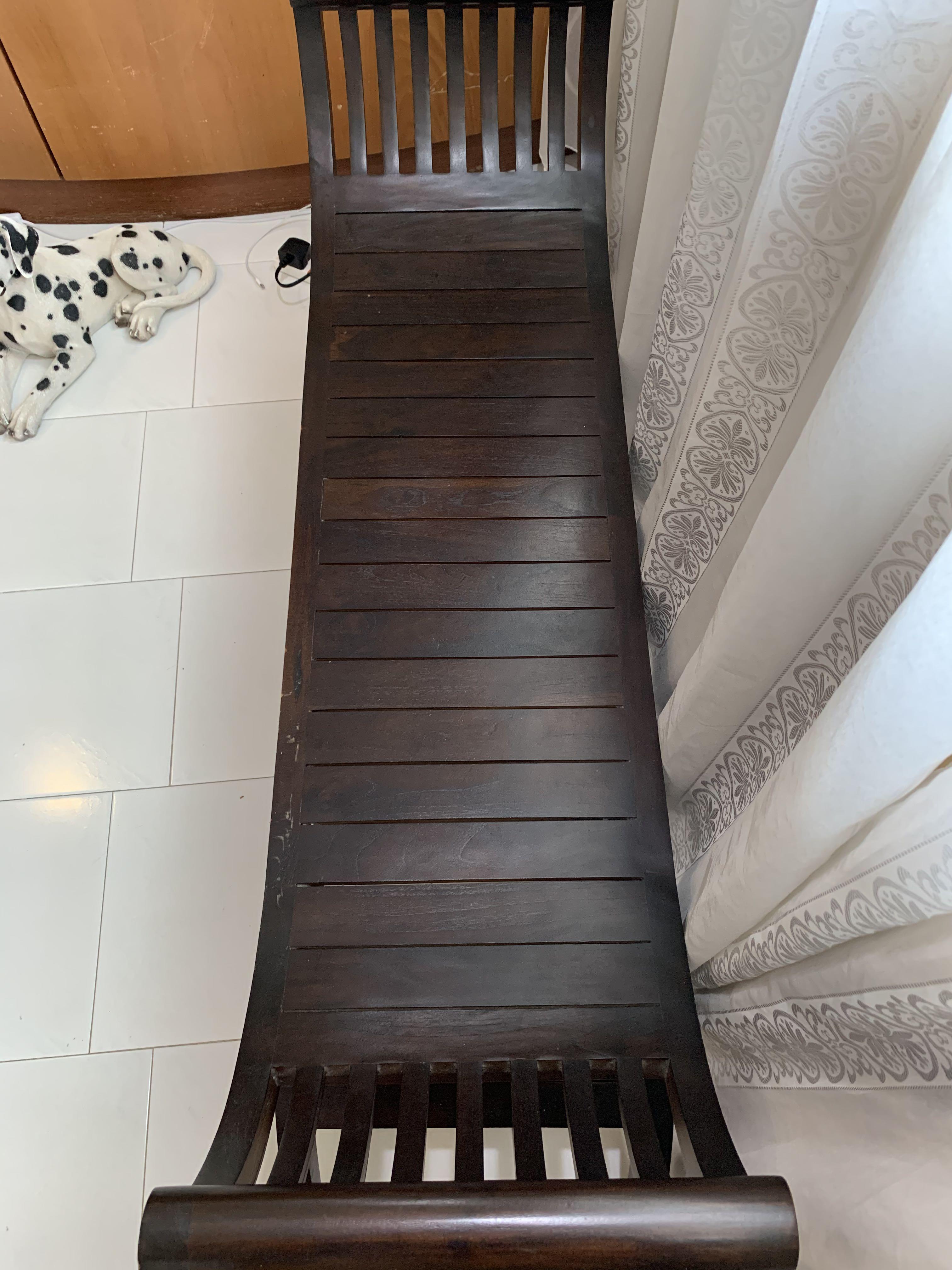 Used Teakwood Bench, Furniture & Home Living, Furniture, Tables & Sets