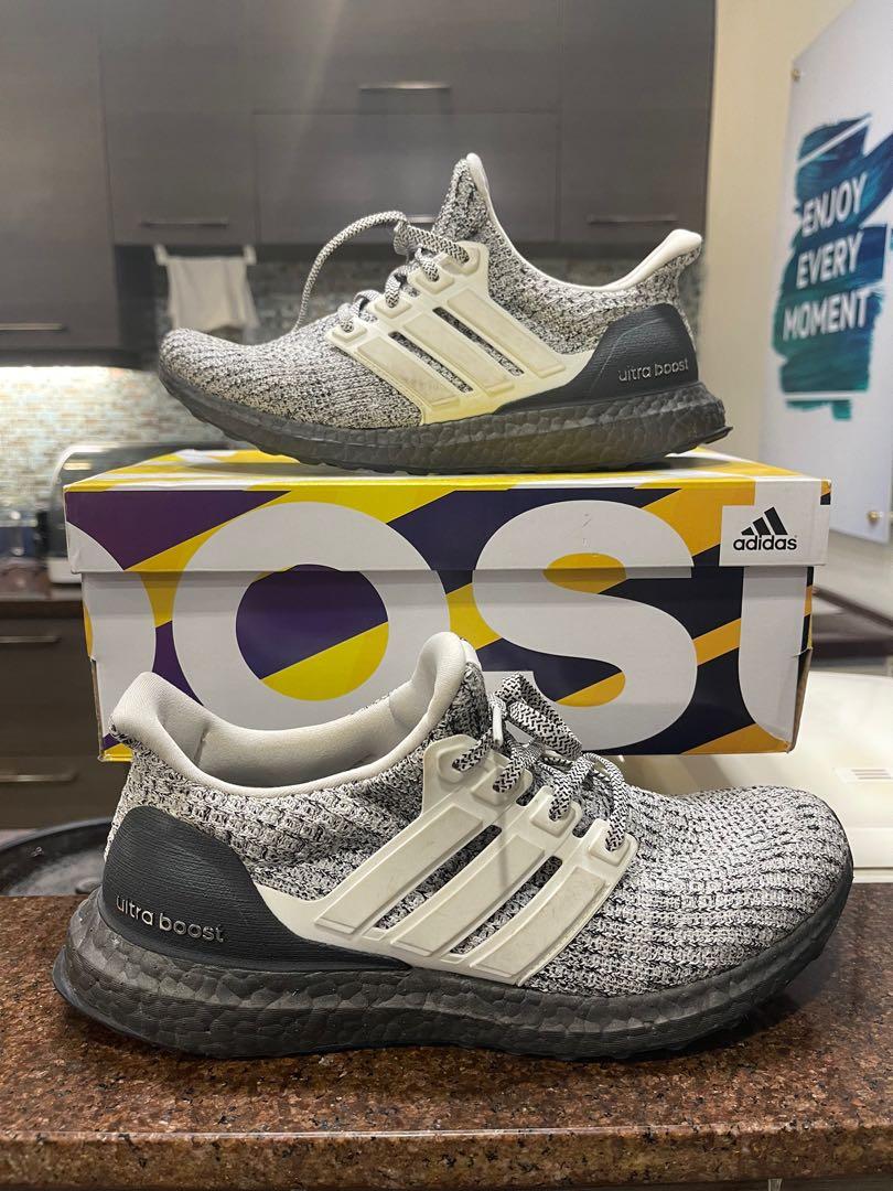 Utraboost cookies & cream (Category: Sneakers) located in San Juan City. Submitted by jerliu (Listing ID 1079529694, Image 1). Description: Adidas ultraboost Cookies and cream.