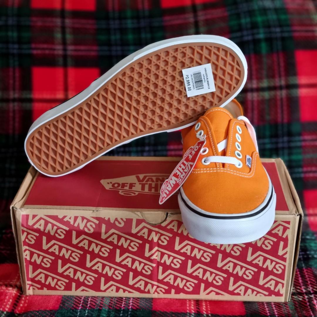 vans authentic dark cheddar