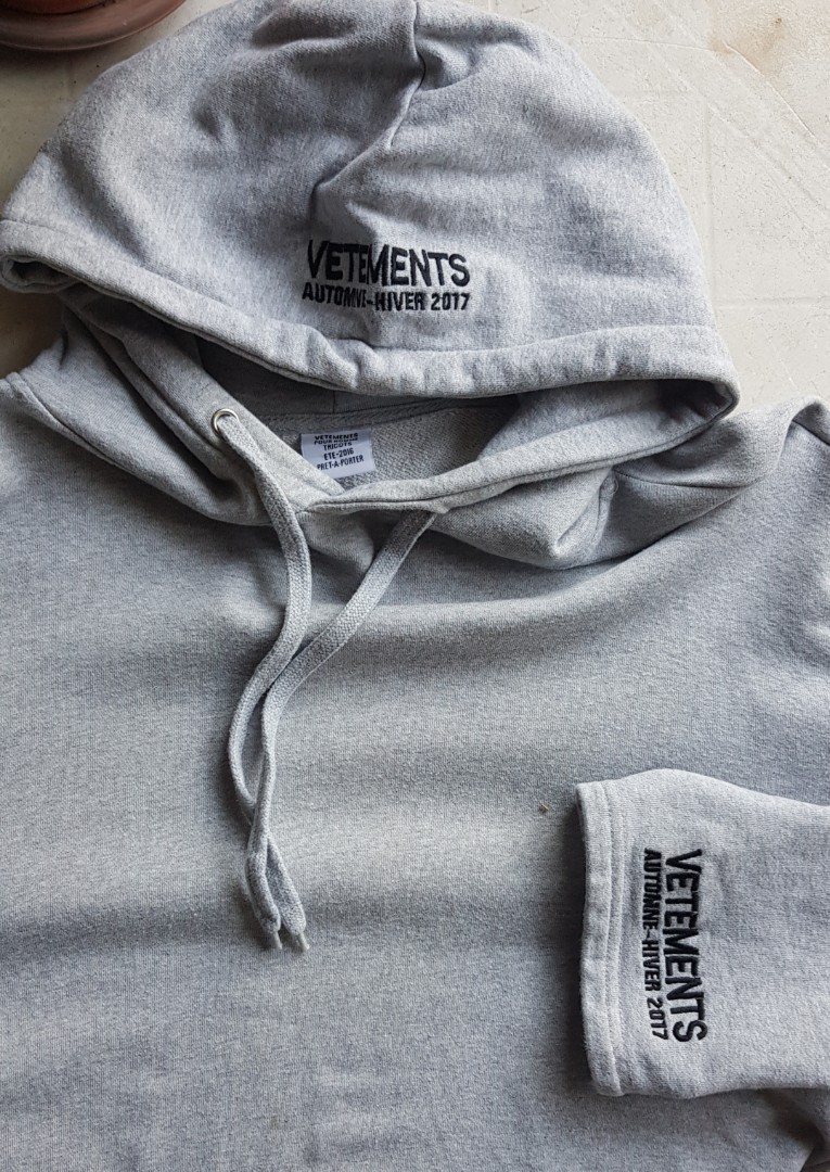 Vetements double sleeves hodie Men s Fashion Coats Jackets and