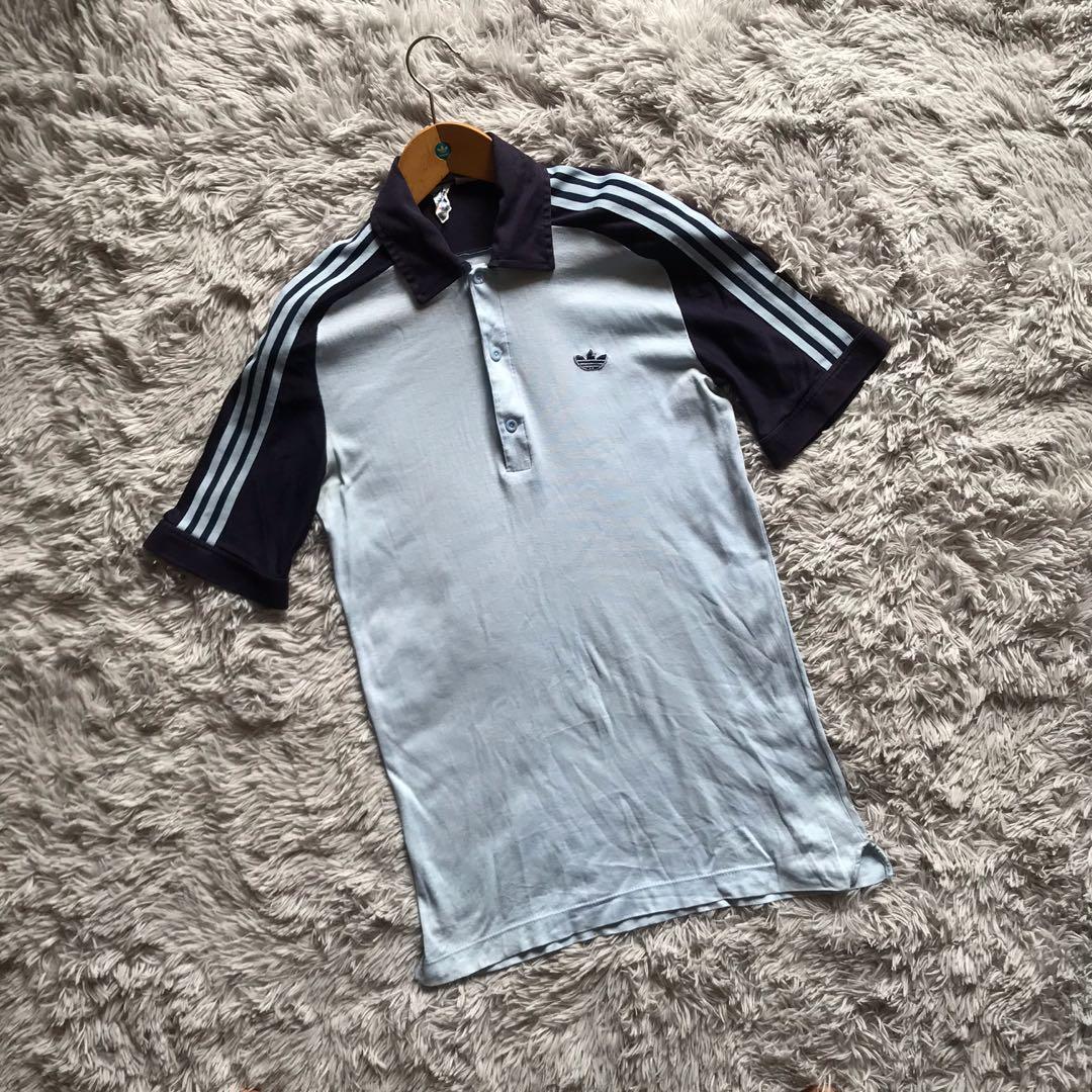Vintage Adidas Polo Shirt Men s Fashion Tops Sets Tshirts
