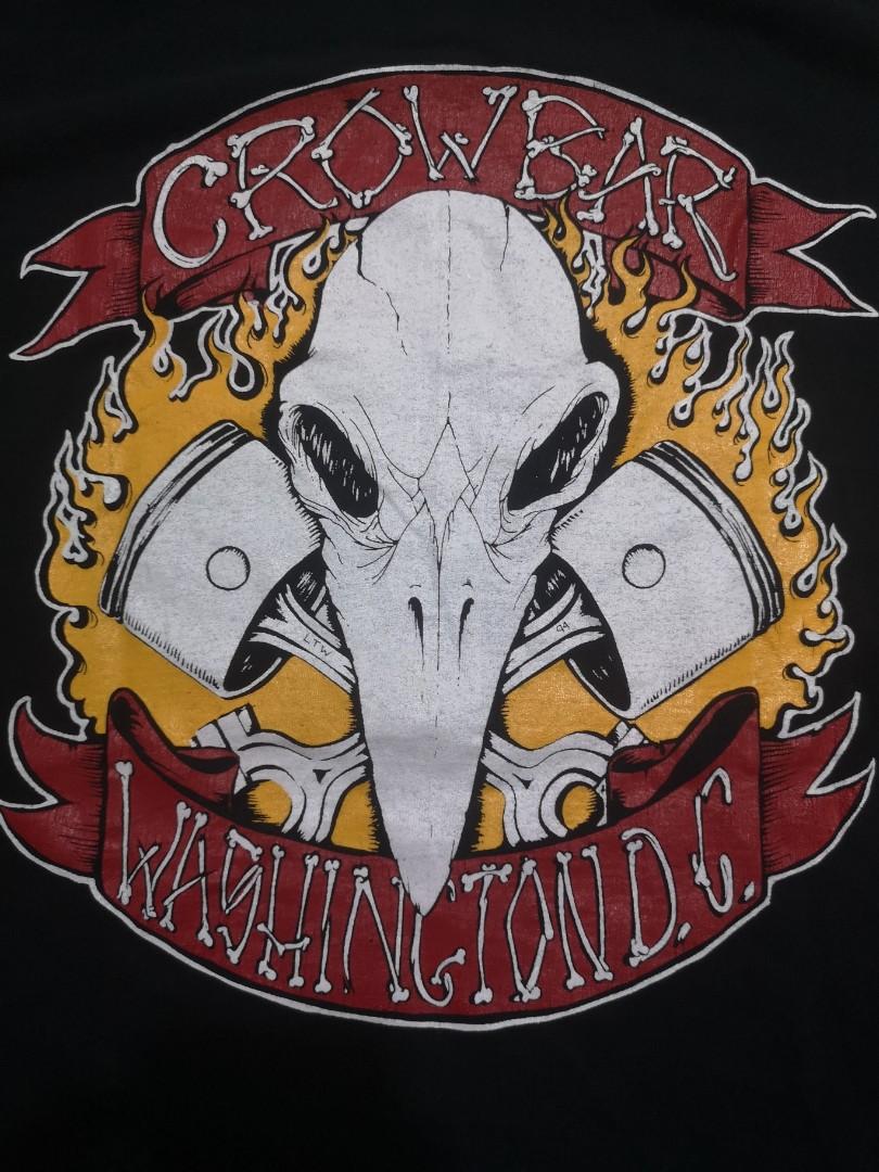 Vintage Crowbar 90 s T Shirt Size XL