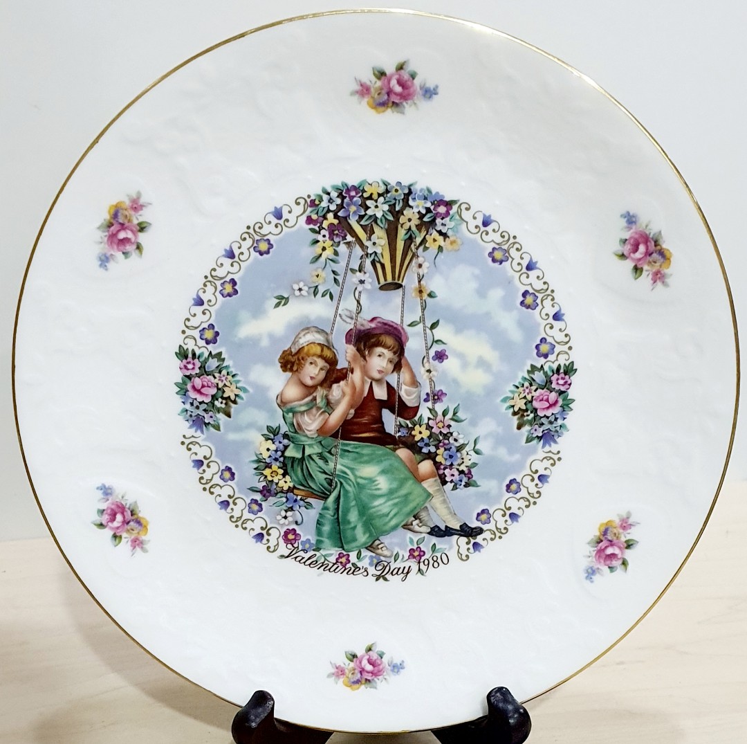 Vintage Royal Doulton Valentines Day 1980 Plate 21cm Kitchen Appliances On Carousell