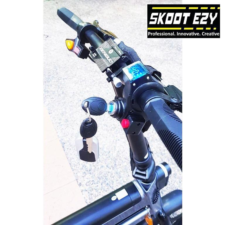 Skoot Ezy Ebike Repair Workshop ORIGINAL LCD CONTROLLER Set Up With Key ...