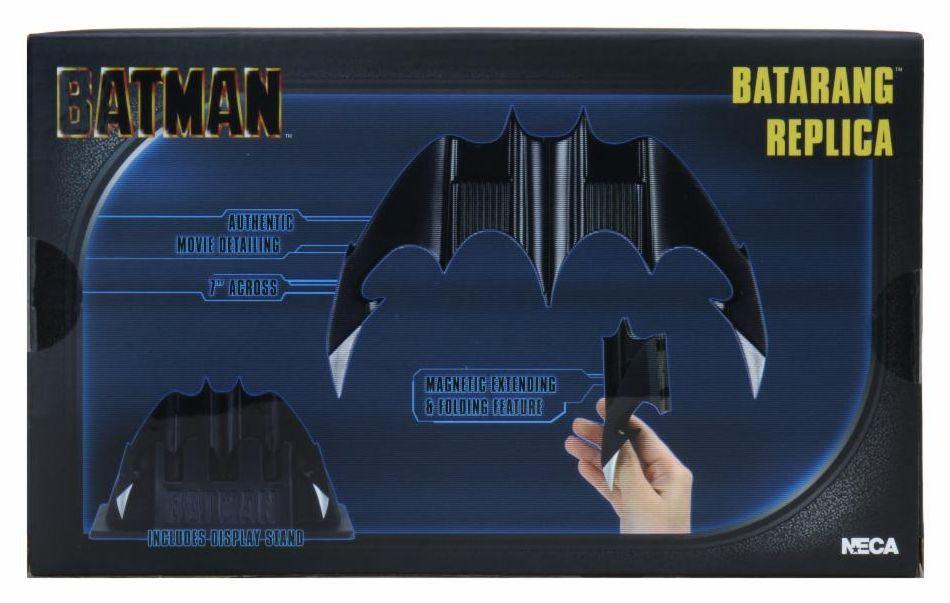 Walmart Exclusive - Batman 1989 Batarang by NECA, Hobbies & Toys,  Collectibles & Memorabilia, Fan Merchandise on Carousell
