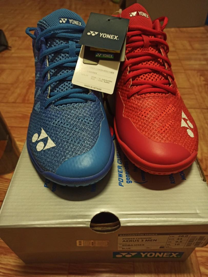 Yonex Aerus 3 Men Red Blue Mixed 1 pair Sports Equipment