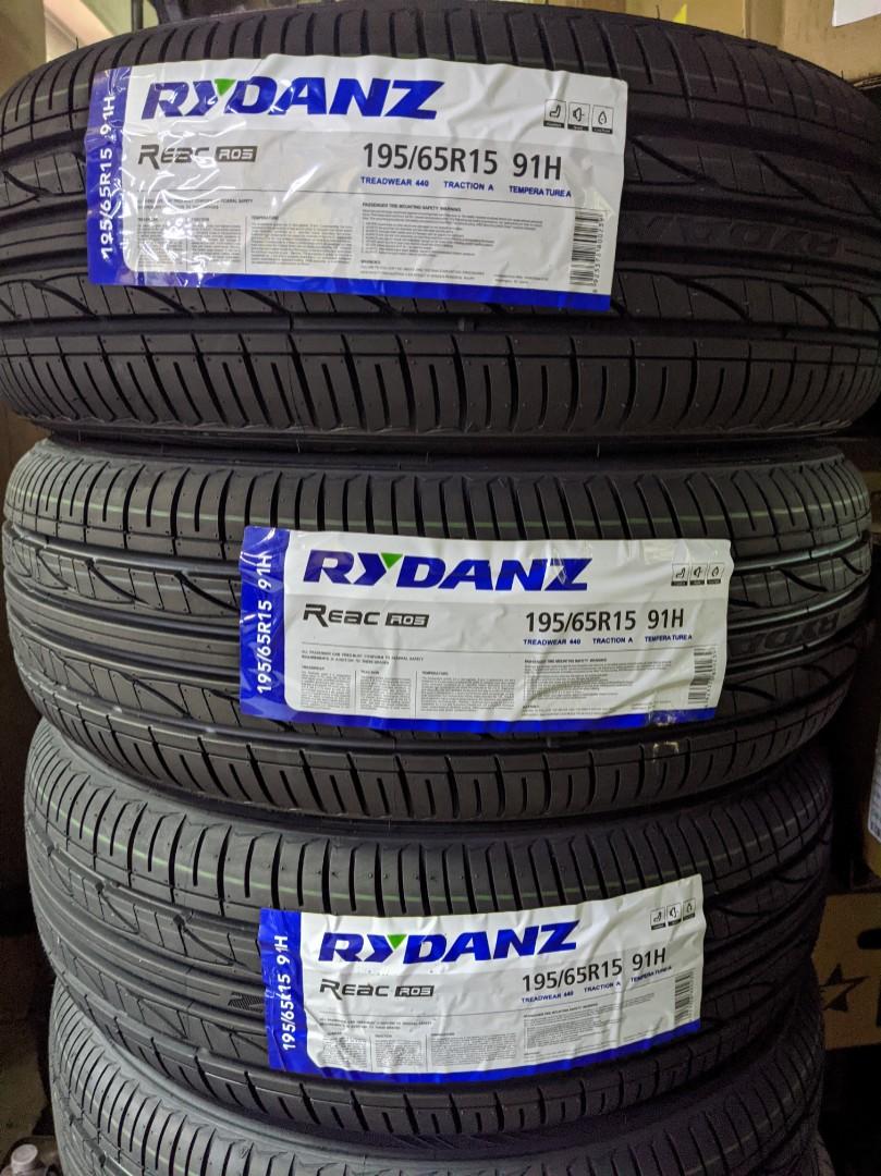 195/65R15 Rydanz Reac R05 Tyre Treadwear: 440, Car Accessories, Tyres ...