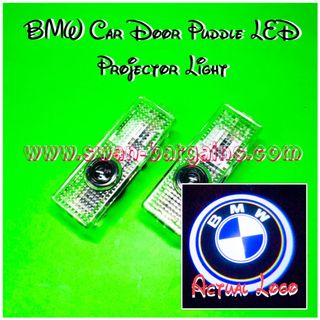 For BMW 2x LED Car Door Logo Light Courtesy Laser Projector Puddle Emblem  Lamp
