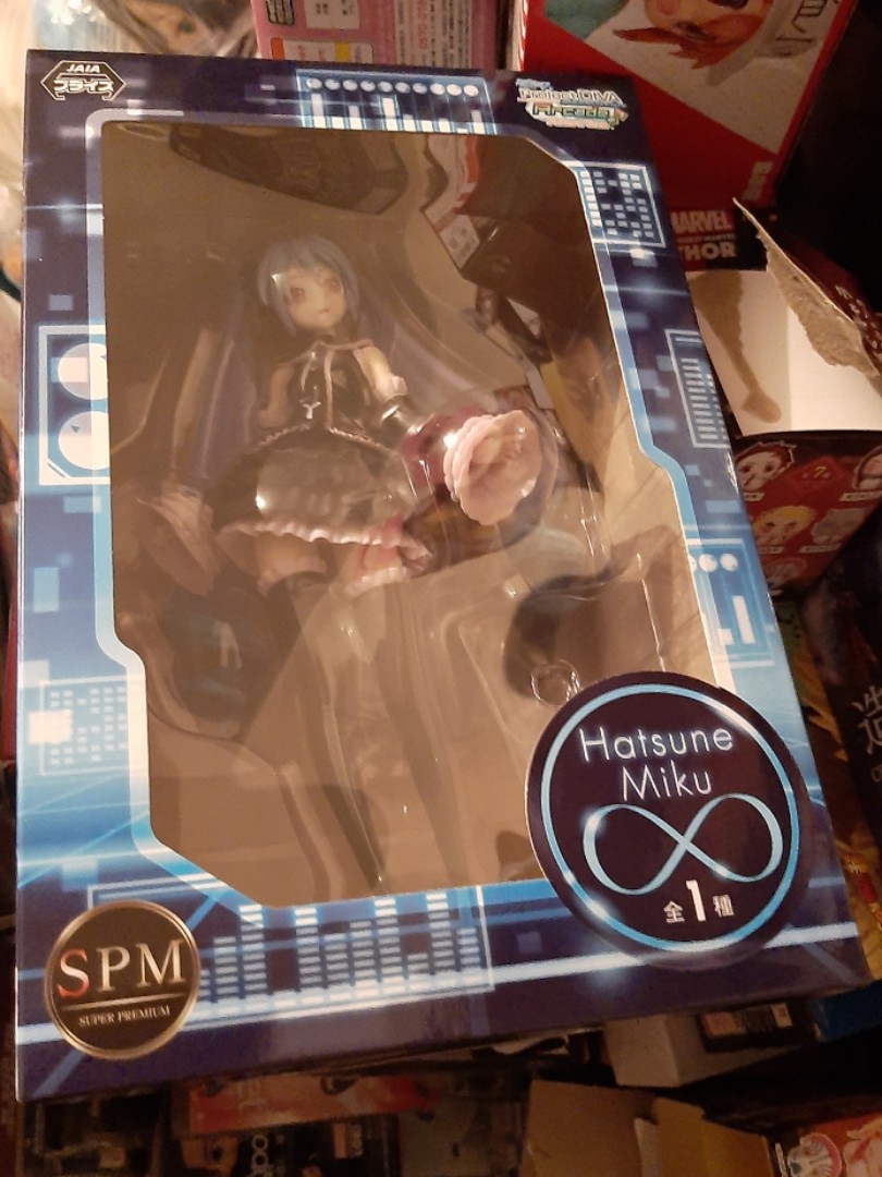 出售圖中初音hatsune Miku Spm Infinity Ghost Project Diva Arcade Figure 模型 玩具 遊戲類 玩具 Carousell
