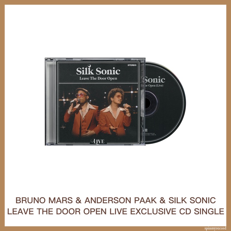 預訂] Bruno Mars & Anderson Paak & Silk Sonic Leave The Door Open