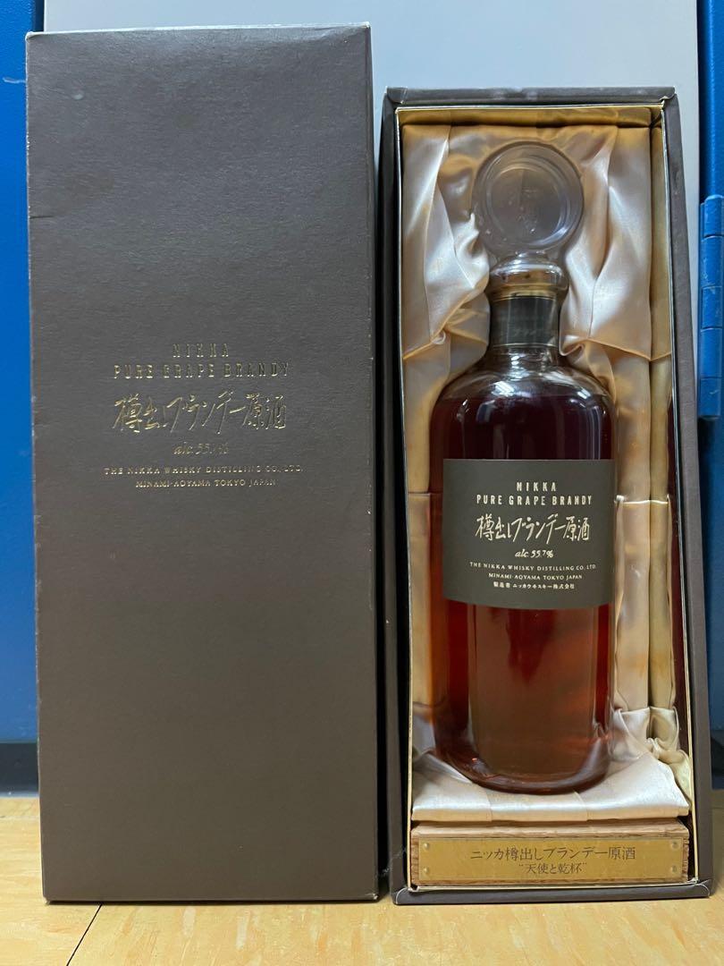■未開栓 ニッカ 樽出しブランデー原酒 500ml 古酒 コレクション 大阪府配送限定 ニッカ 樽出しブランデー原酒 500ml 箱付