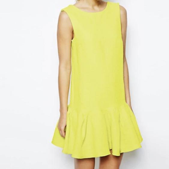 Peplum shop shift dress