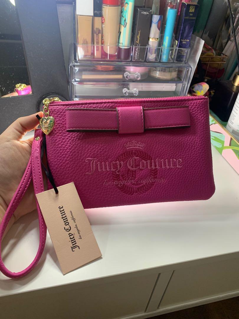 juicy couture wristlet wallet