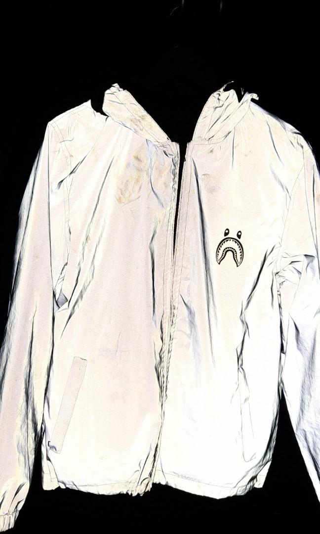 Bathing ape 2025 reflective jacket