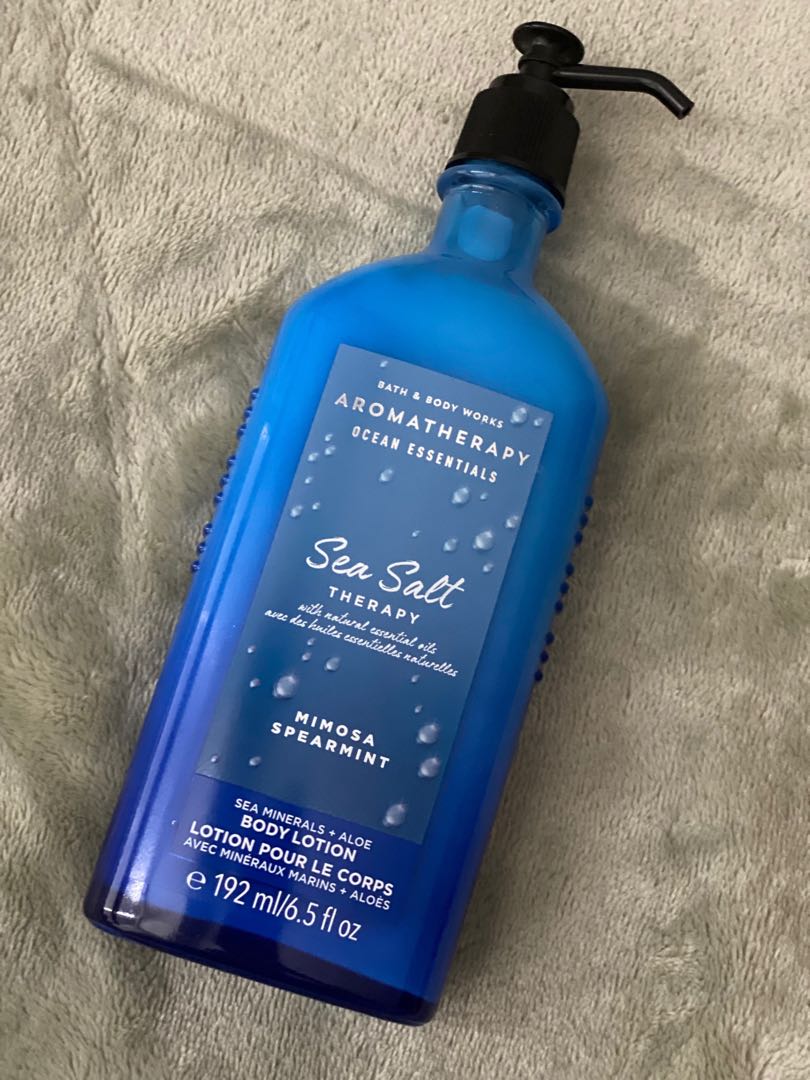 Bath & Body Works Aromatherapy Sea Salt Therapy Mimosa Spearmint