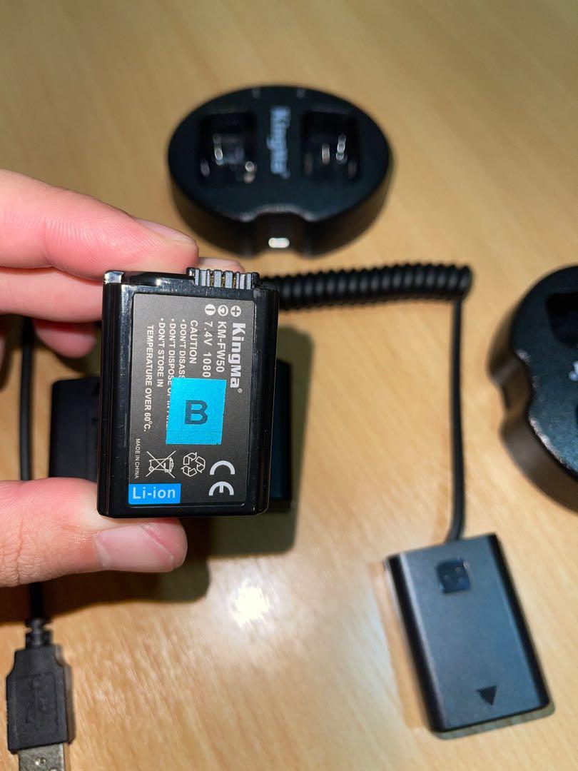 Sony Alpha Battery NPFW50 Dummy Battery A6000 A6500 A6400, Photography,