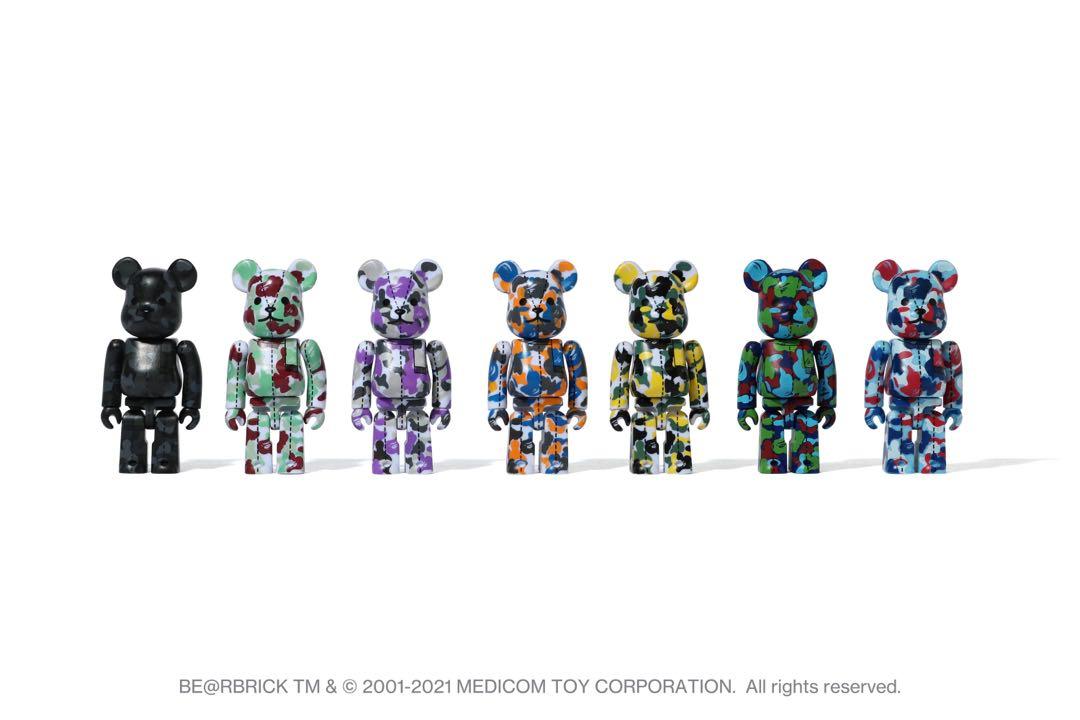 Bape bearbrick 100 hotsell