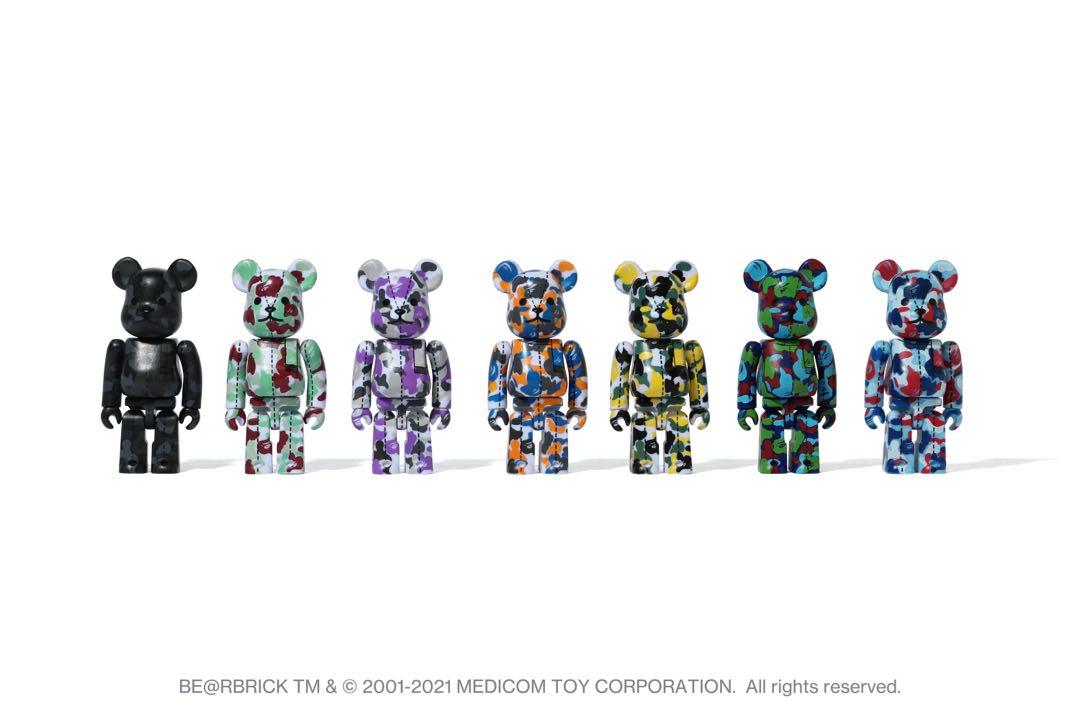 NEW好評 MEDICOM TOY - 28TH ANNIVERSARY BE@RBRICK BAPE CAMO #1の ...