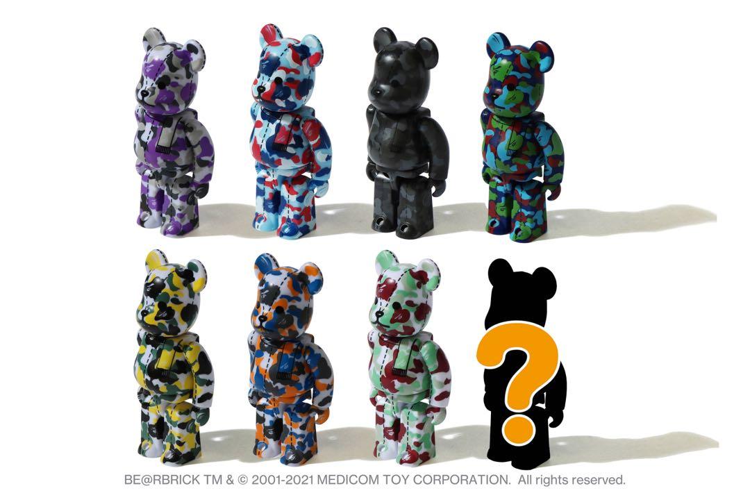 Bearbrick Bape 28th Anniversary 100% Blind Box Be@rbrick