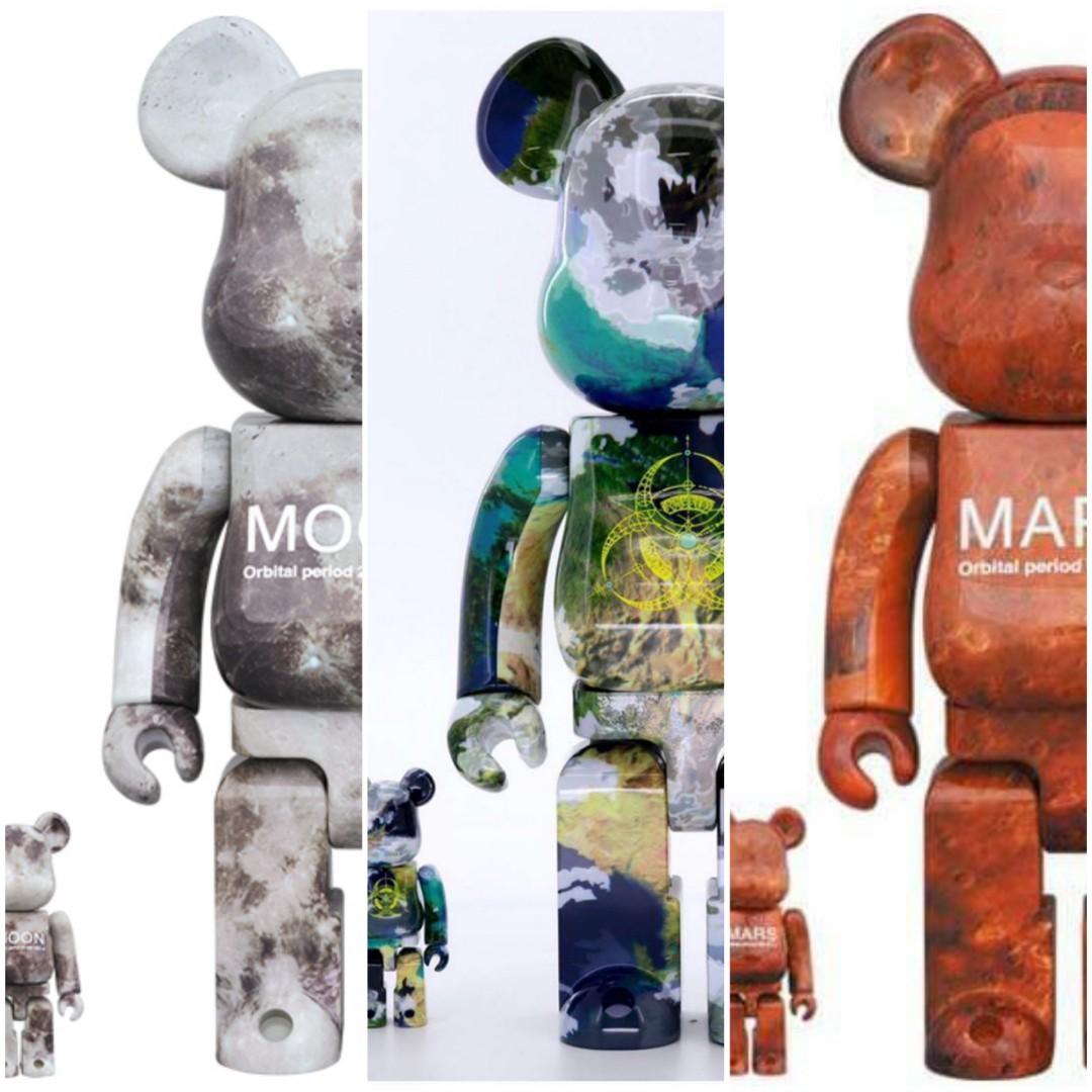 MEDICOM TOY - ベアブリック MARS マーズ BE@RBRICK 100％ &amp; 400％ BE@RBRICK】MARS 100％ & 400％