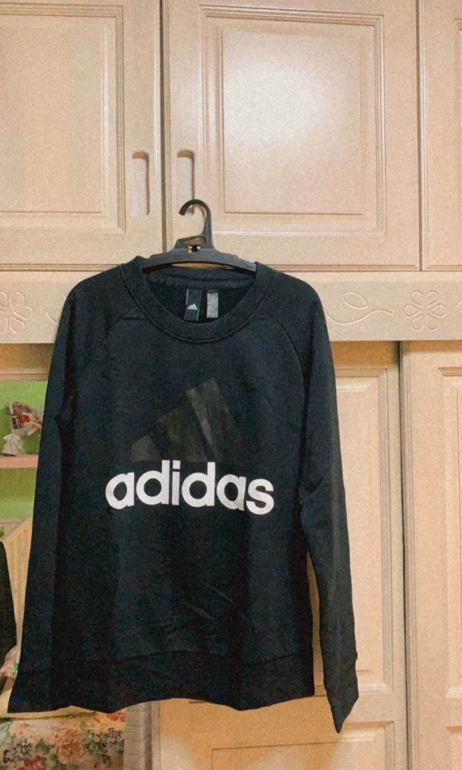 black adidas sweater