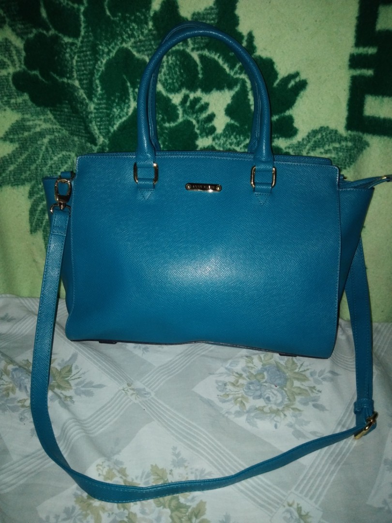 Blue Green Anne Klein Two way Bag
