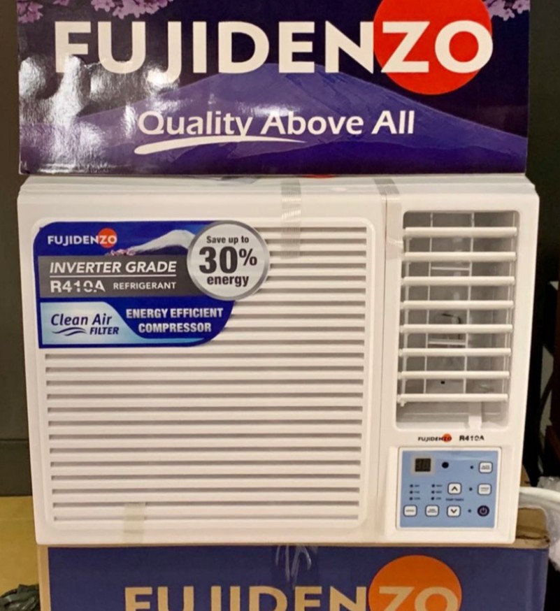 Brand New Fujidenzo Inverter Grade Aircon .75HP Digital with Remote, TV