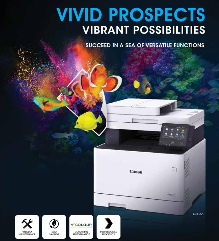 Canon MF631CN Color Laser Printer, Computers & Tech, Printers, Scanners ...