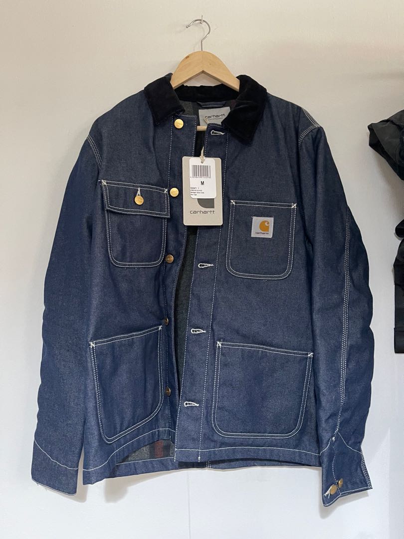 Carhartt michigan chore coat denim, Men's Fashion, Coats, Jackets and