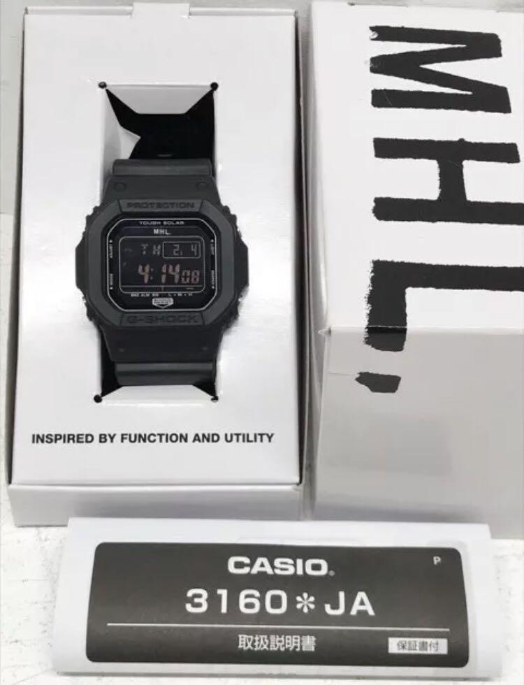Casio G Shock X Margaret Howell Mhl G Shock Dw 5600vt Watch Men S Fashion Watches On Carousell