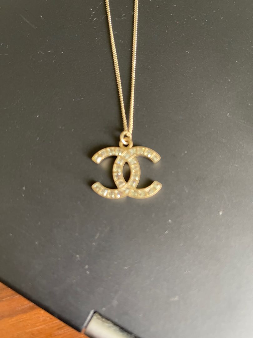 CHANEL Gold Fashion Necklaces for sale  eBay
