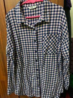 Checkered buttoned shirt TZED